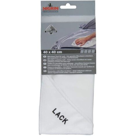 NIGRIN 71121 Lack Microfasertuch  1 St. (L x B) 40 cm x 40 cm