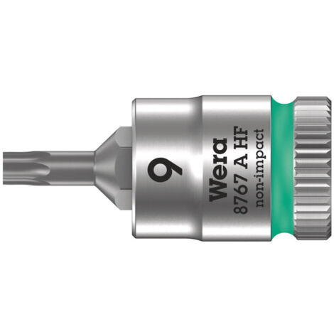 Wera 8767 A 05003361001 Innen-Sechsrund (TX) Steckschlüssel-Bit-Einsatz T 9 1/4" (6.3 mm)