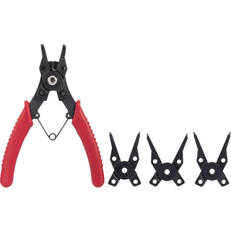 TOOLCRAFT TO-6679764 Seegeringzange Passend für (Seegeringzangen) Außen- und Innenringe 10-50 mm 10-
