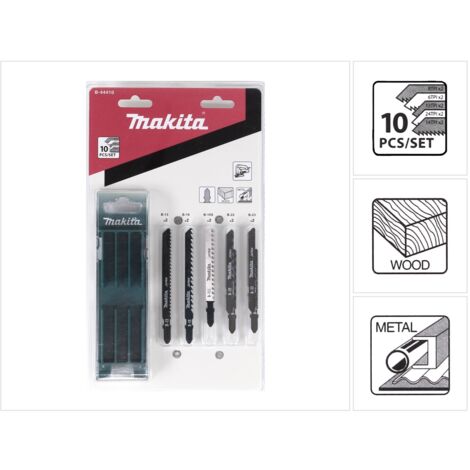 Makita 10tlg. Stichsägeblatt-Sortiment A - B-44410
