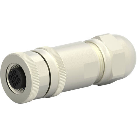 TE Connectivity T4110011051-000 Sensor-/Aktor-Steckverbinder, unkonfektioniert M12 Buchse, gerade P (1/4)