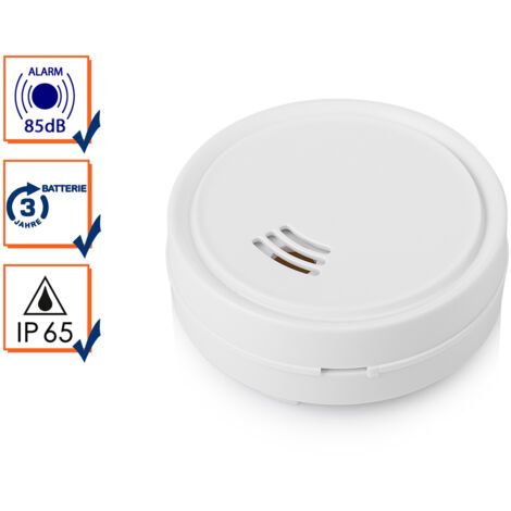 Smartwares Wassermelder FWA-1821 mini weiß, 3 Jahre Batterie Wassermelder