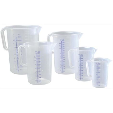 hünersdorff Messkanne 3000 ml Polypropylen transparent - 938000