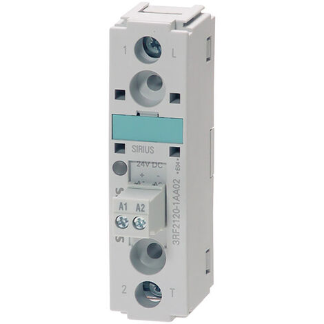 Siemens Halbleiterrelais 3RF21201AA02 20 A Schaltspannung (max.): 230 V/AC Nullspannungsschaltend 1 (1/4)