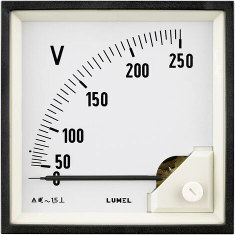 Lumel EA19 500V EA19 500V Einbaumessgerät 96 x 96 mm 500 V/AC Dreheisen (1/5)