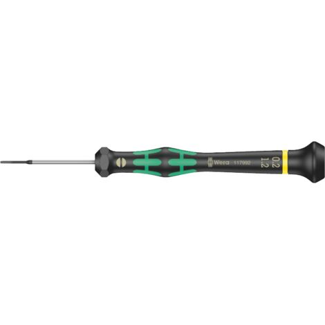 Elektronik- Schraubendreher Schlitz 1,2x0,2x40 WERA