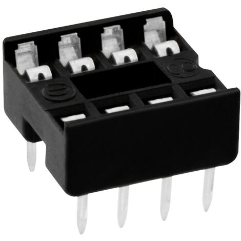Connfly DS1009-08AT1NX-0A2 IC-Fassung Rastermaß: 2.54 mm Polzahl: 8 1 St. Tube (1/2)