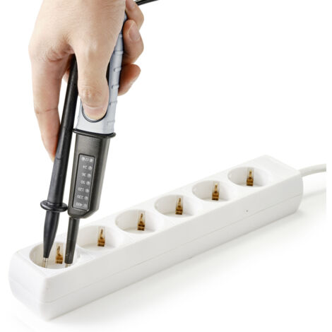 VOLTCRAFT VC 37 SE – Tester Di Tensione A Due Poli CAT III 400V, Con LED E Prova RCD - 2