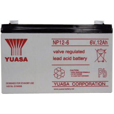 Batterie Genesis NP12-6 6v 12ah AGM VRLA