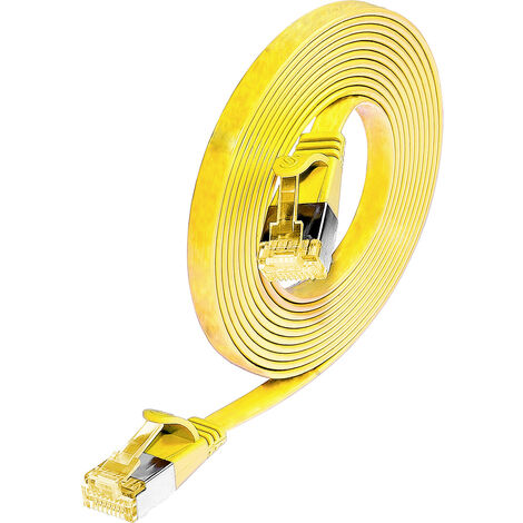 Wirewin 9120042366986 RJ45 Netzwerkkabel, Patchkabel CAT 6a U/FTP 2.00 m Gelb 1 St. (1/5)