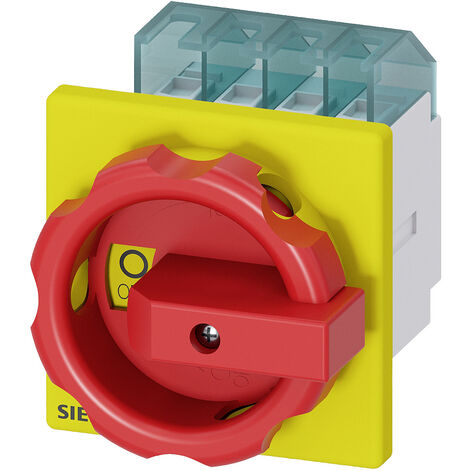 Lasttrennschalter Rot, Gelb 3polig 6 mm² 16 A 690 V/AC Siemens 3LD20030TK53 (1/3)