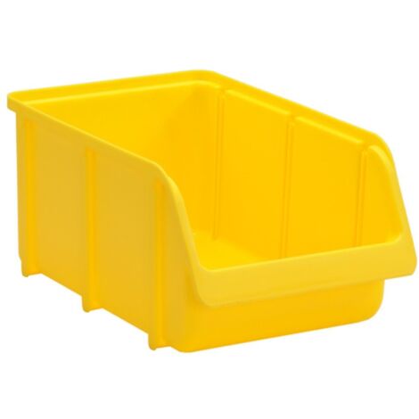 Hünersdorff 674200  Sichtlagerkasten   (B x H x T) 207 x 155 x 332 mm Gelb 1 St.
