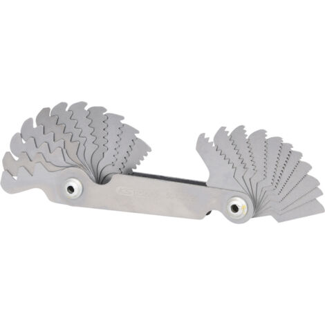 KS Tools 301.0090 Gewindelehre, Zollmaße, 22-tlg