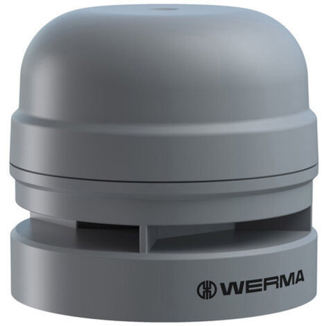 Werma Signaltechnik Signalsirene  161.700.60 Midi Sounder 115-230VAC GY  Dauerton, Pulston 115 V/AC,