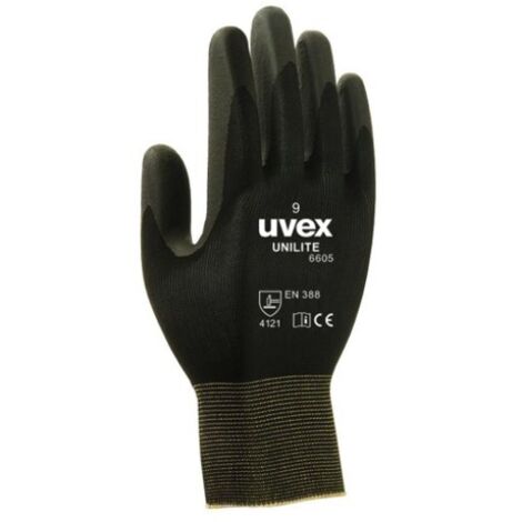Uvex 6057310 Schutzhandschuhe unilite Strick Nitril Montage Größe 10