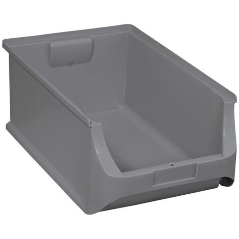 Sichtlagerkasten ProfiPlus L500xB310xH200mm PP grau stapelbar