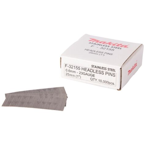 Makita Stift 0.6x25mm INOX, 10000 Stk.