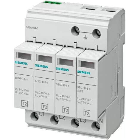 Siemens 5SD74640 5SD7464-0 Überspannungsschutz-Ableiter   40 kA  1 St.