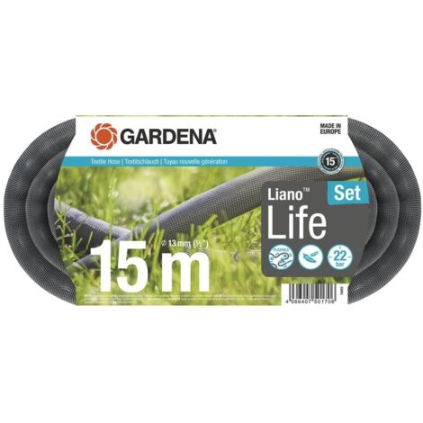 GARDENA 18445-20 Liano™ Life 1/2", 15 m Set