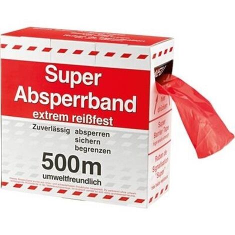 Stahlwille 77030702 12191 VDE ABSPERRBAND Nr. 12191 VDE Absperrband (L x B) 500 m x 80 mm (1/3)