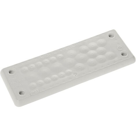 Trelleborg MH-24 F27-1 LIGHT GREY UL94 V-0 IP65 TPE Screw Durchführungsplatte TPE Grau 1 St. (1/3)