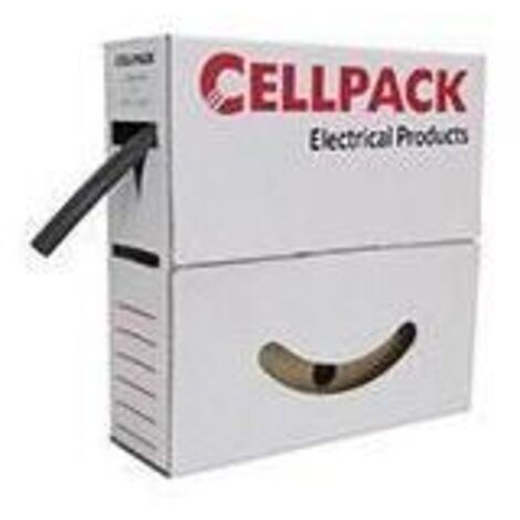 CellPack 127074 Schrumpfschlauch ohne Kleber Grün, Gelb 12.70 mm 6.40 mm Schrumpfrate:2:1 8 m (1/5)