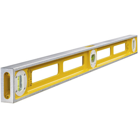 Stabila Type 83 S, 80 cm 2545 Leichtmetall-Wasserwaage 80 cm 0.5 mm/m