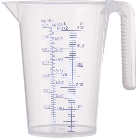 Pressol Messbecher Polypropylen 0,5l transparent