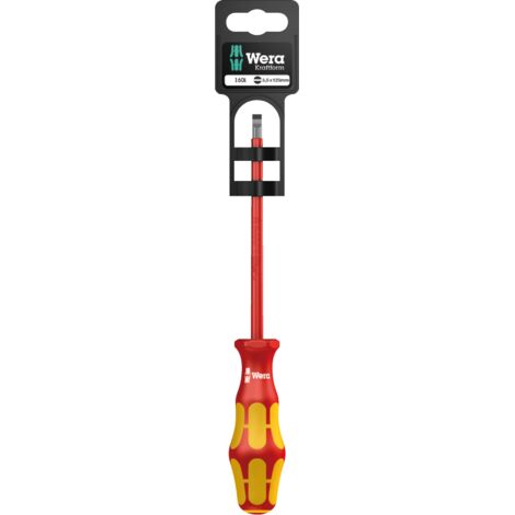 Wera 160i VDE Schlitz-Schraubendreher Klingenbreite: 5.5 mm