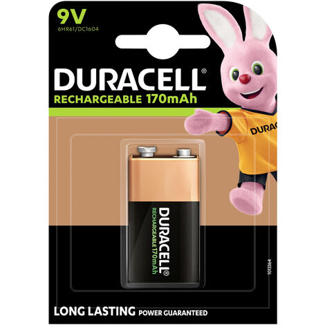 Duracell  9 V Block-Akku NiMH 170 mAh 8.4 V 1 St.