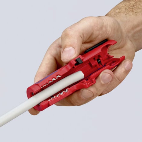 Knipex 16 85 125 SB   Kabelentmanteler Geeignet für Rundkabel, Feuchtraumkabel 8 bis 13 mm 0.2 bis 4