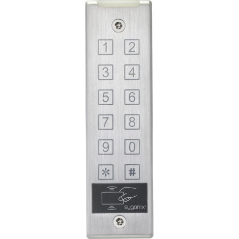 Thomson Tastatur Mit Code & RFID – IP65, 12/24 V, Zinklegierung, Für Zugangskontrolle