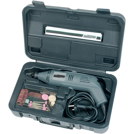 Brüder Mannesmann 51 Stück Mini-Schleifmaschinen-Set 130 W 92575 (1/5)