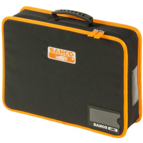 Bahco 4750FB5C Werkzeugkoffer 12L schwarz und orange (1/3)
