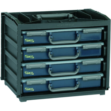 RAACO HandyBox-mobiles Kleinteilelager HandyBox 55x4