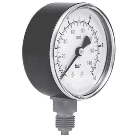 ICH Manometer 301.40.10  Anschluss (Manometer): Unterseite 0 bis 10 bar Außengewinde 1/8" 1 St.