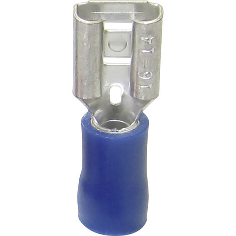 TRU COMPONENTS TC-11599320 Flachsteckhülse Steckbreite: 6.3 mm TRU COMPONENTS TC-11599320 Flachsteckhülse Steckbreite: 6.3 mm