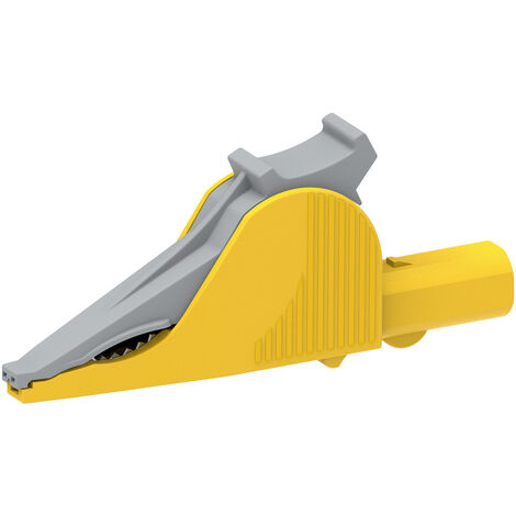 Morsetto A Coccodrillo Isolato 4 Mm CAT III 1000 V – Rosso, SKS Hirschmann KLEPS 2600, Per Cavi Di Misura