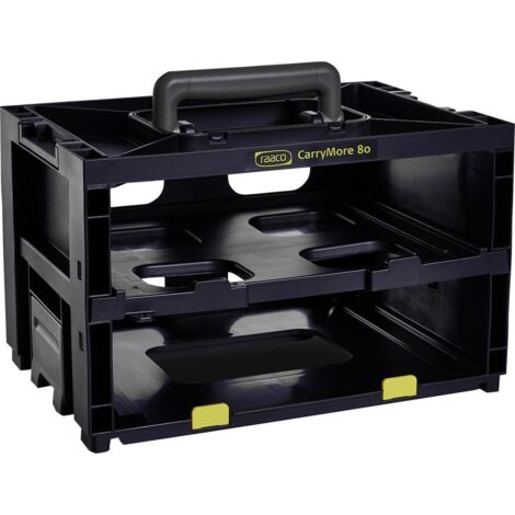 raaco CarryMore 80 Sortimentskoffer (B x H x T) 386 x 241 x 278 mm Inhalt 1 St.