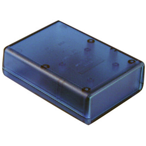 Hammond Electronics 1593KTBU Hand-Gehäuse 66 x 66 x 28 ABS Blau (transparent) 1 St. (1/2)