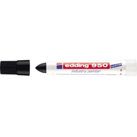 EDDING 4-950001 Industrie-Pastenmarker 950 schwarz Strichbreite 10 mm Rundspitze
