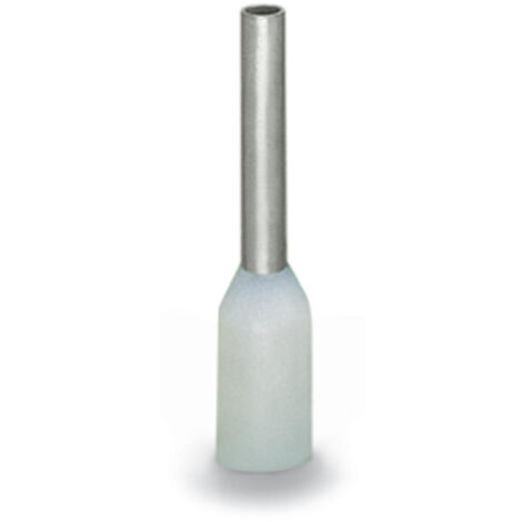 WAGO 216-201 Aderendhülse 0.5 mm² Teilisoliert Weiß 1000 St. (1/2)
