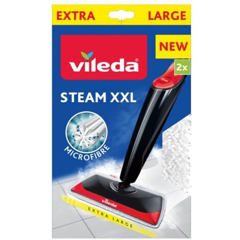 Vileda Steam XXL Ersatzbezüge, 2 Stück Zubehör Dampfreiniger (1/2)
