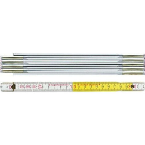 BMI 982980200 Maßstab 2 m Holz (1/4)