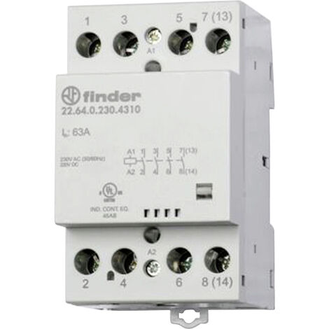 Finder 22.64.0.024.4610 Installationsschütz  2 Öffner, 2 Schließer  440 V/AC     1 St.