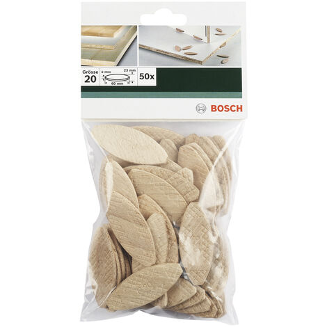 Bosch Accessories 2609256602  Flachdübel 60 mm 4 mm 50 St.