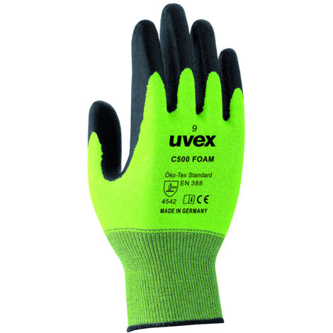 uvex C500 foam 6049409  Schnittschutzhandschuh Größe (Handschuhe): 9 EN 397    1 Paar