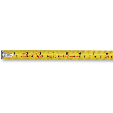 Stabila Taschenbandmaß BM 100, 5 m (16'), cm/inch Skala