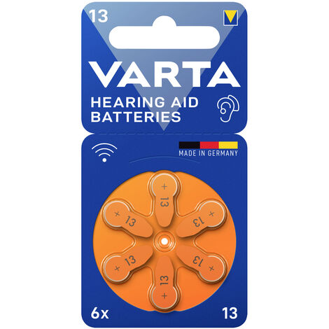 Varta Hearing Aid Batterie 13 PR48 Hörgerätebatterie