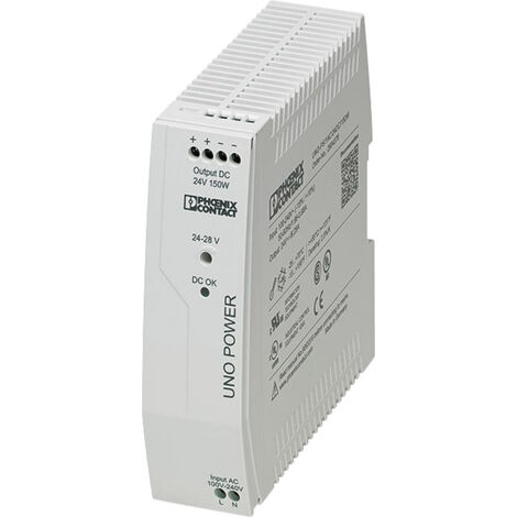 Phoenix Contact 2904376 Hutschienen-Netzteil (DIN-Rail)  24 V/DC 6.25 A 150 W Anzahl Ausgänge:1 x  I